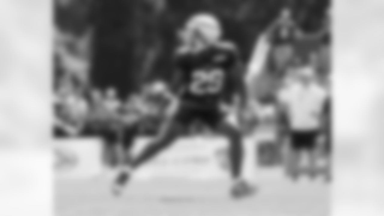 Dee Delaney (29). Buffalo Bills Training Camp, July 30, 2024 at St. John Fisher University.