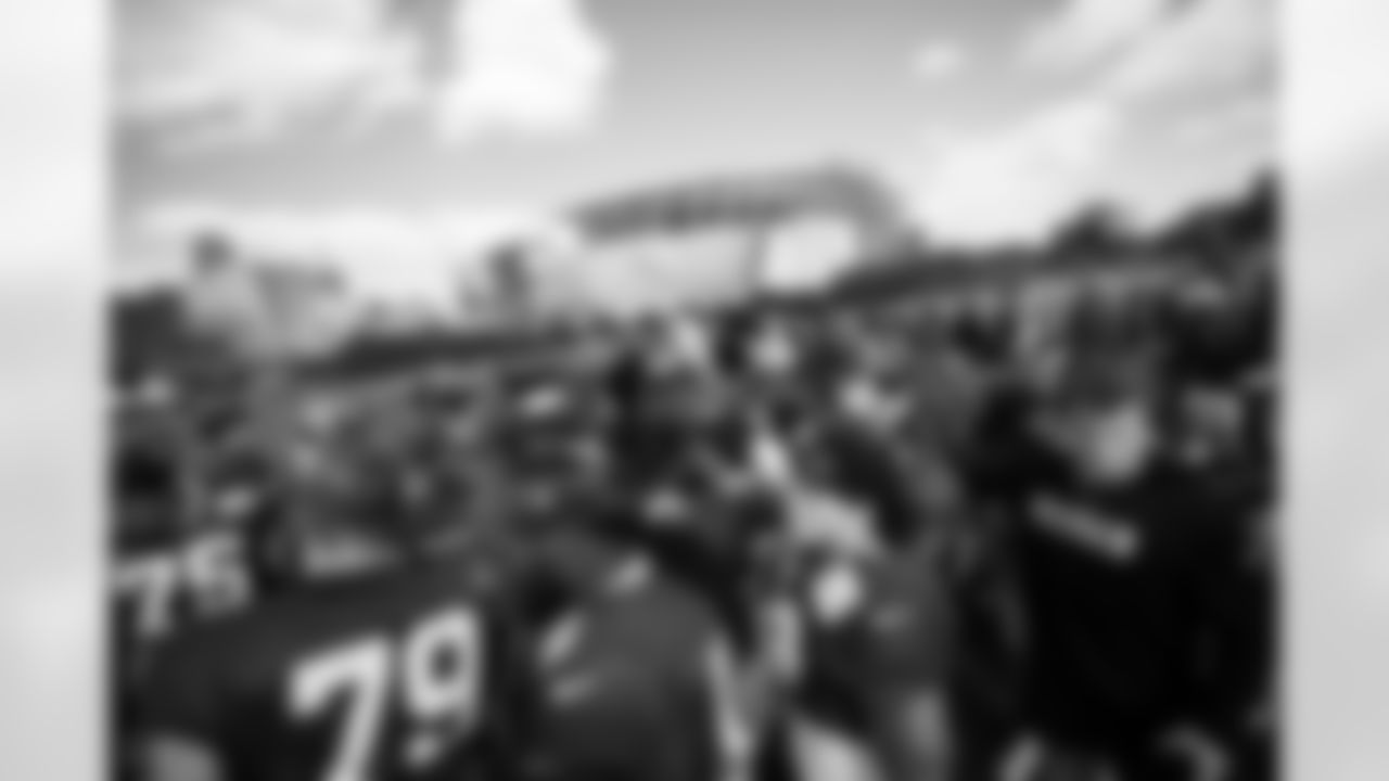 TE Mo Alie-Cox #81, RB Zavier Scott #34, CB Kenny Moore II #23 and LB Liam Anderson #47