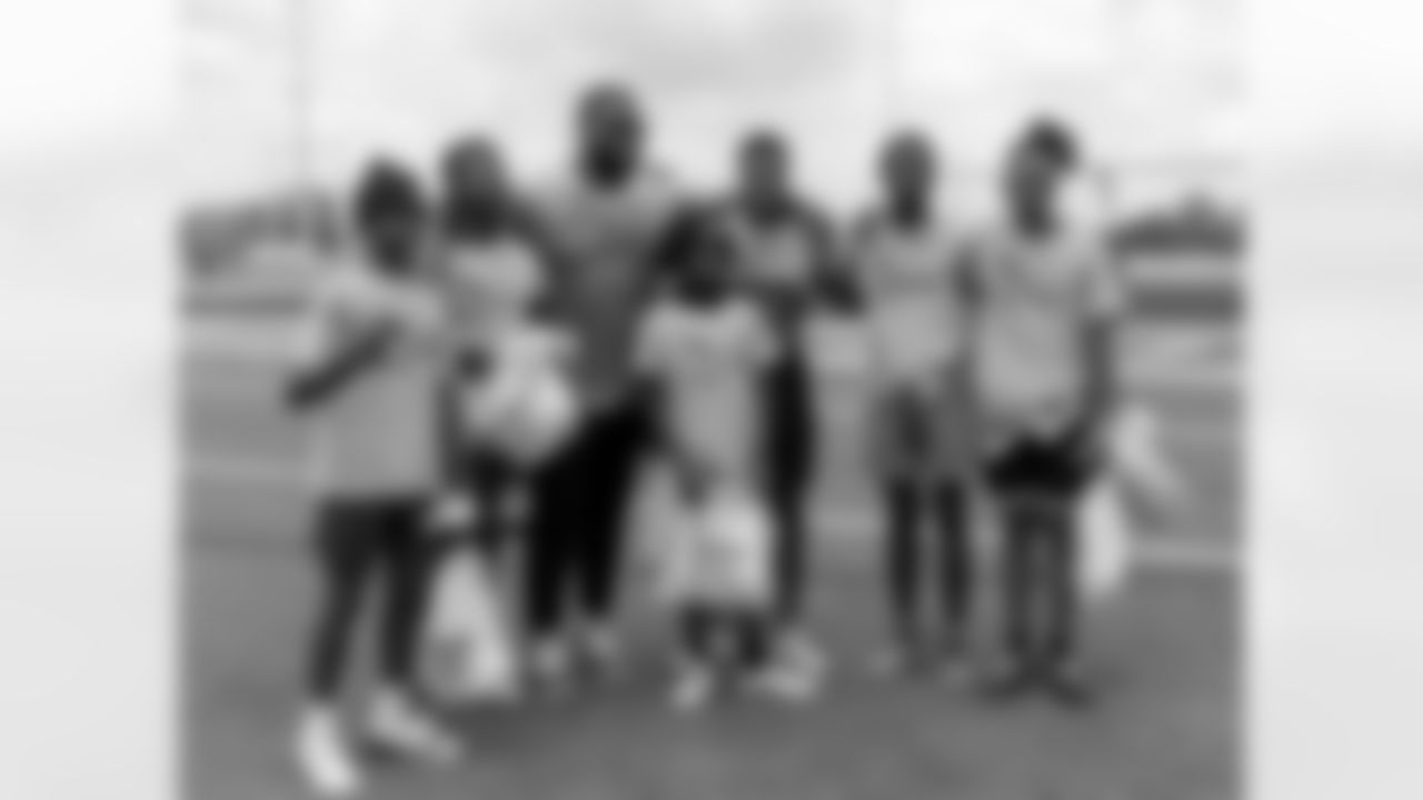 New Orleans Saints defensive tackle Davon Godchaux hosted his ninth annual NFLPA youth football camp for young athletes at his alma mater Plaquemine High School on Saturday, June 5, 2025.